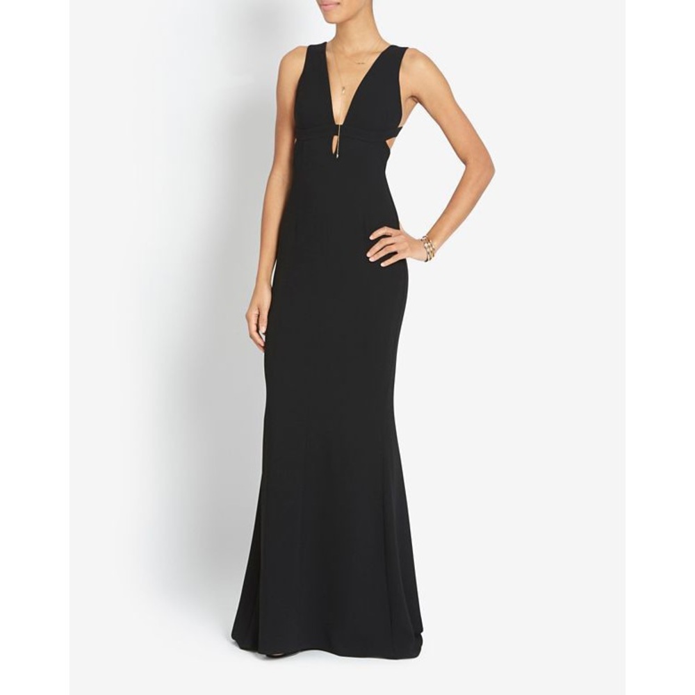 Intermix black Blair sleeveless gown size P
